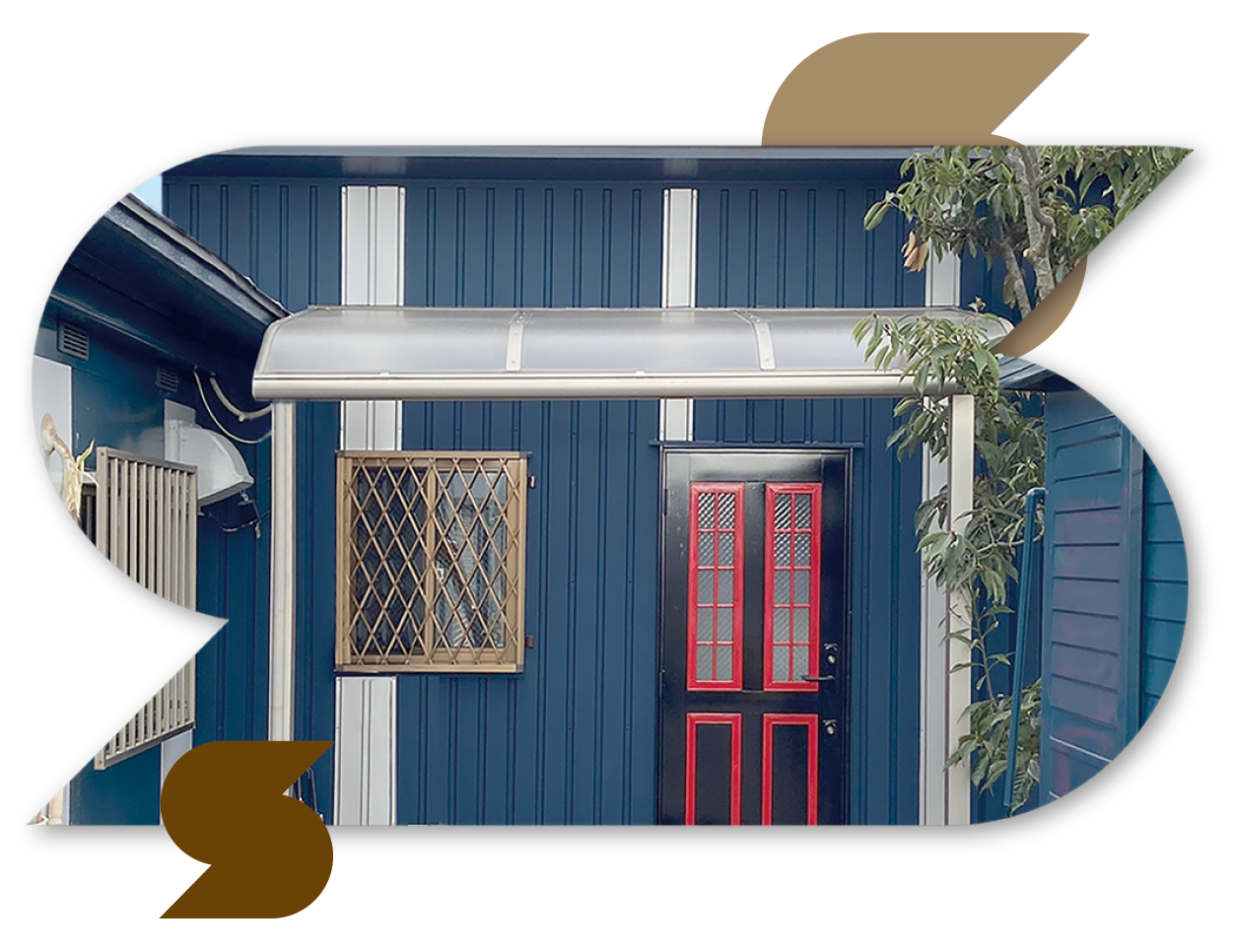 外壁施工事例の写真